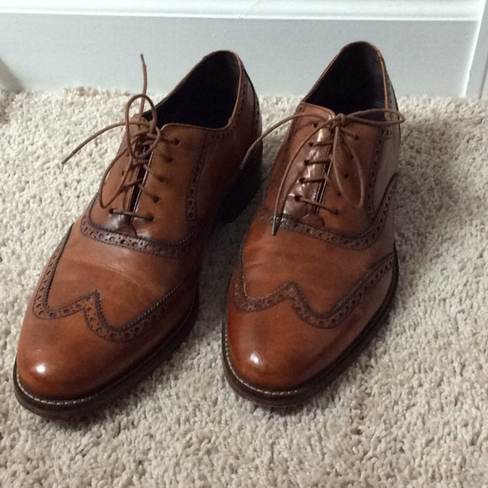 Brown Cole Haan Nike Air “Madison” Wingtips, 11M